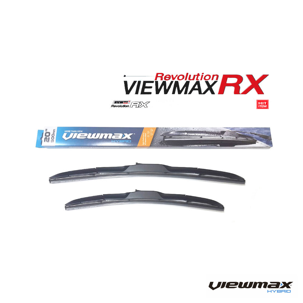 Honda Accord 8th Gen. (2008-2012) CAP ViewMax Revolution RX Hybrid Windshield Wiper Blades 19