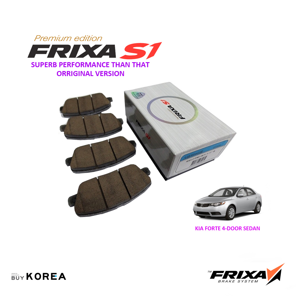 Kia Forte Front Premium Edition Frixa S1 Brake Pad