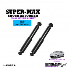 Hyundai Elantra MD Rear Left and Right Supermax Gas Shock Absorbers
