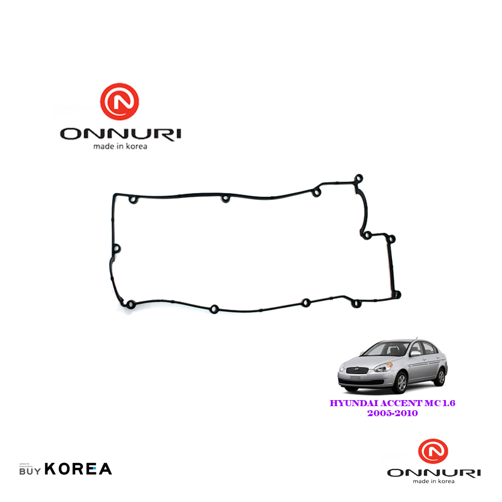 22441-26800 Hyundai Accent MC 1.6 05-10 Onnuri Rocker Cover Gasket